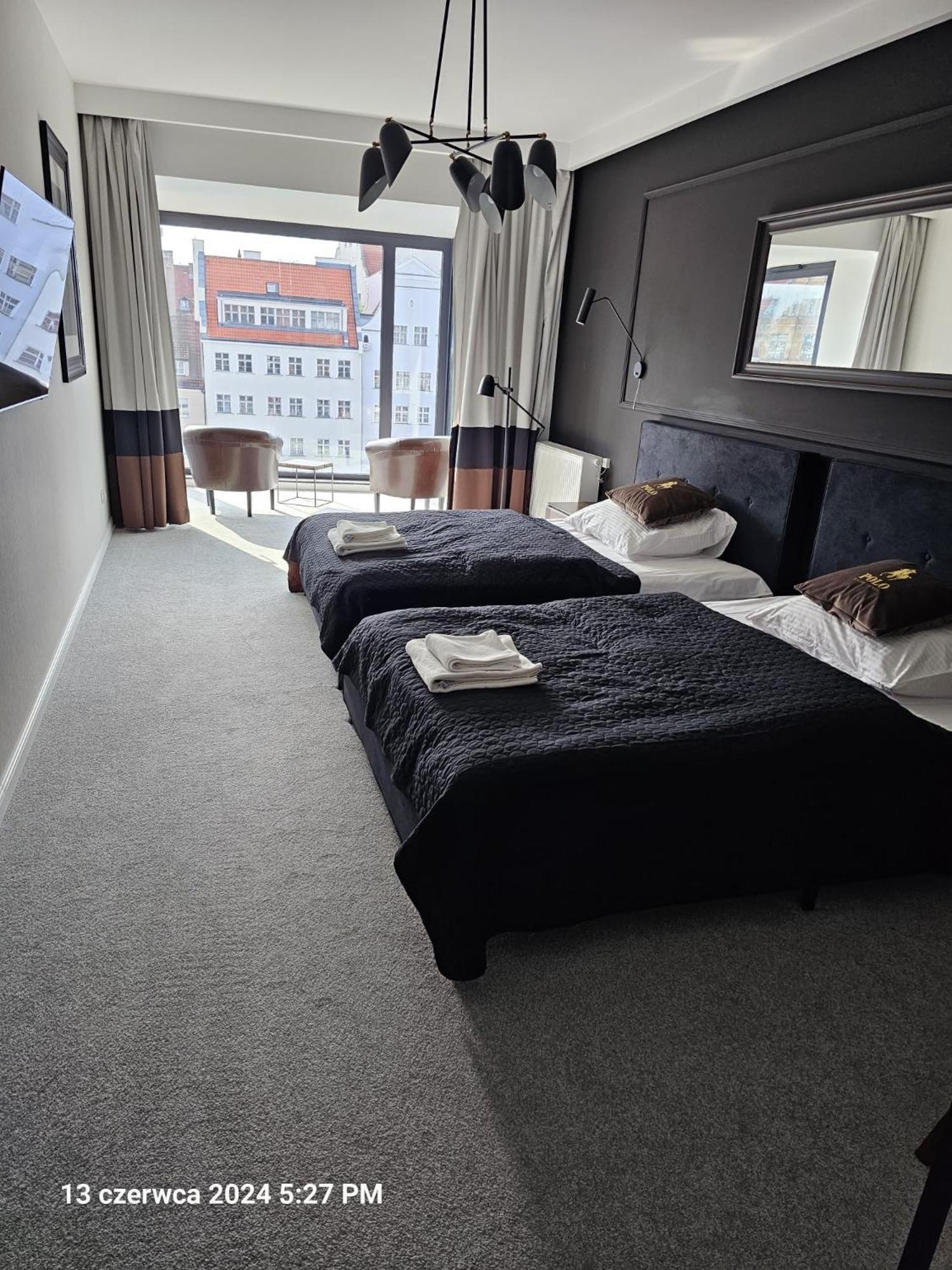 Apartament Chmielna Z Widokiem Na Rzeke Danzica Esterno foto