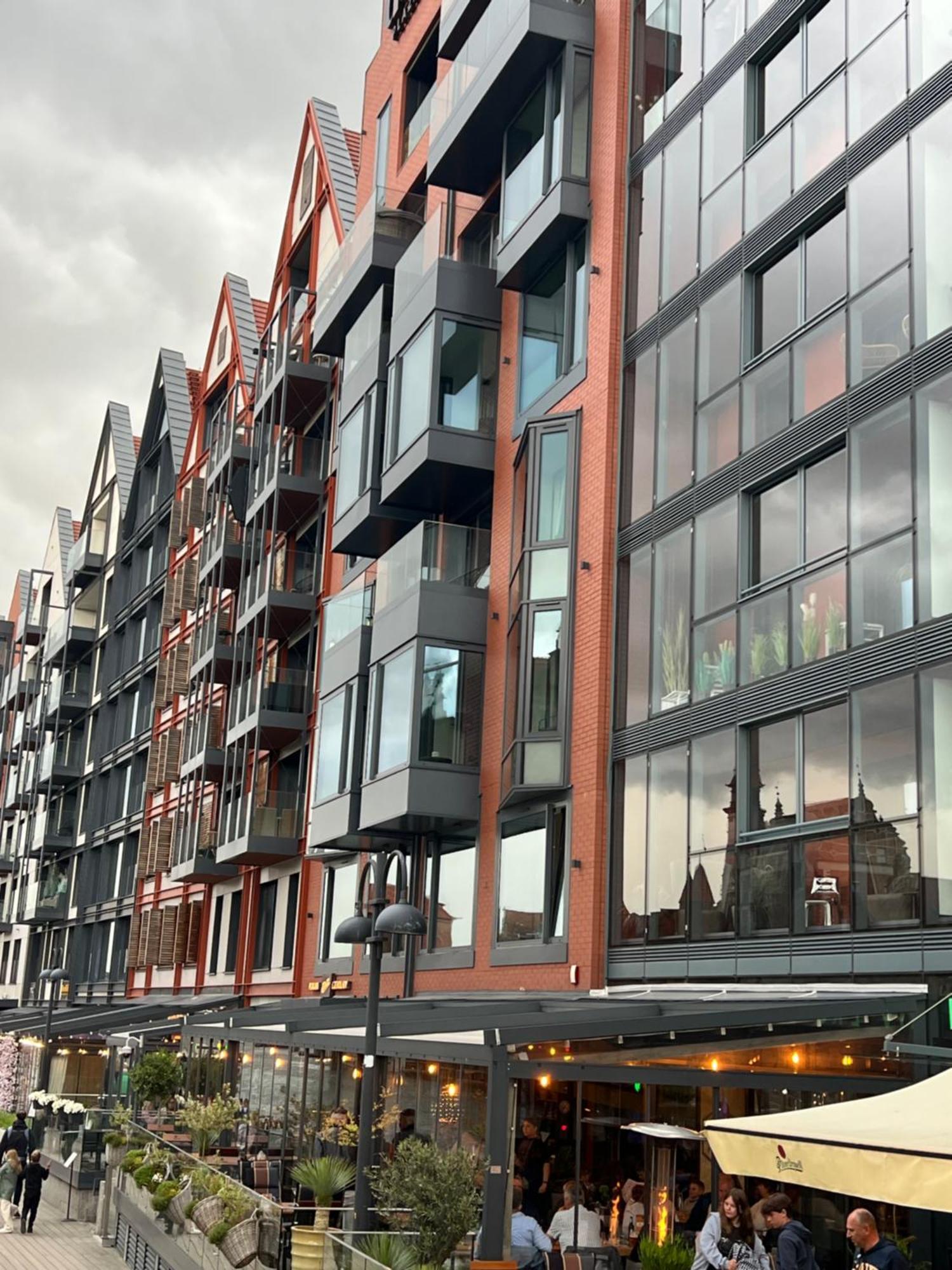 Apartament Chmielna Z Widokiem Na Rzeke Danzica Esterno foto